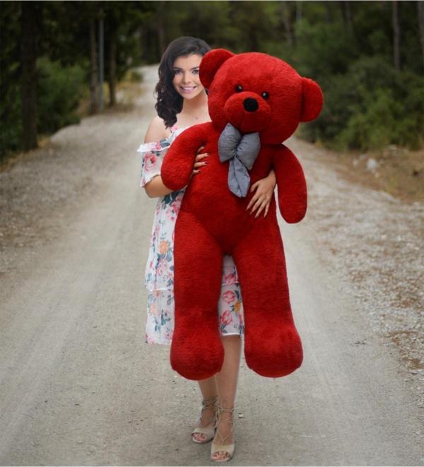 Pandamkee 140 Cm Papyonlu Oyuncak Kılıfı ( Boş Olarak Gönderilmektedir.) - Image 1