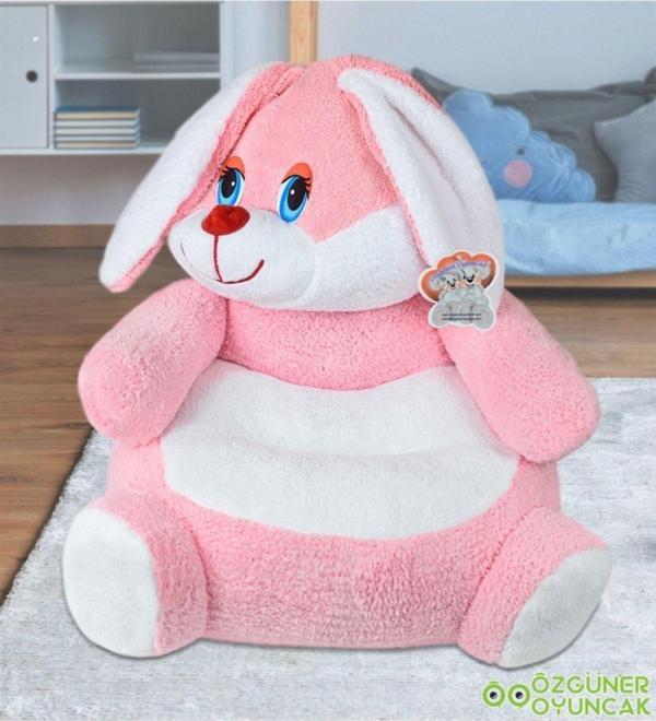 Pandamkee Tavşan Pelüş Bebek Çocuk Koltuğu - Image 1
