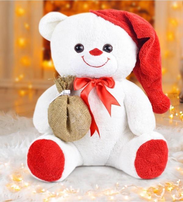 Pandamkee 75 Cm Ponpon Şapkalı Ayıcık - Image 1