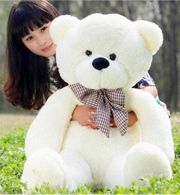 Pandamkee 80 Cm Rengarenk Papyonlu Ayıcık %100 Yerli - Image 1