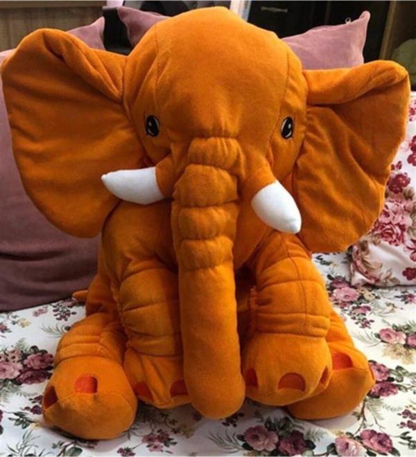 Pandamkee 80 Cm Uyku Arkadaşım Fil Peluş - Dev Fil - Image 1
