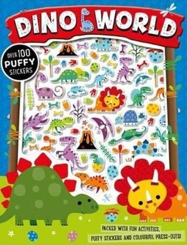 Dino World Puffy Sticker Activity - Make Believe Ideas - Image 1