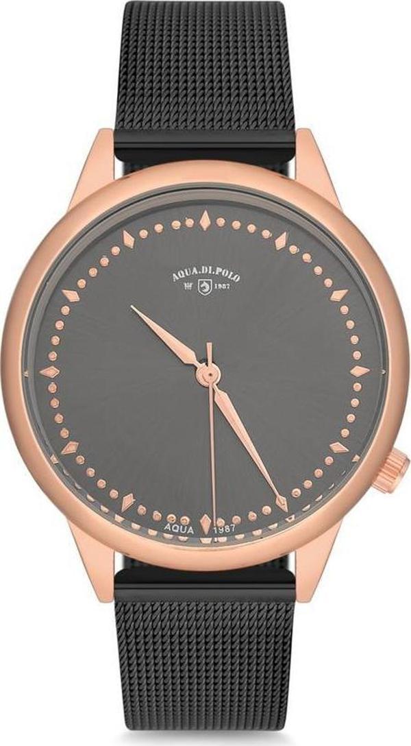 Aqua Di Polo 1987 Siyah Çelik Kadın Kol Saati APL12C610H03 - Image 1