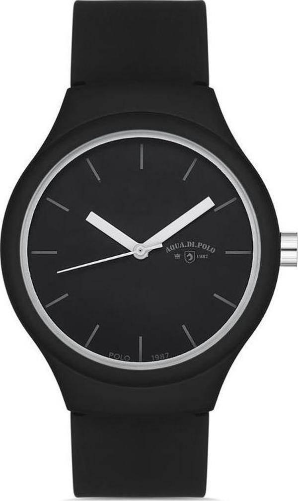 Aqua Di Polo 1987 Siyah Çelik Kadın Kol Saati APSR1-A9642-US333 - Image 1