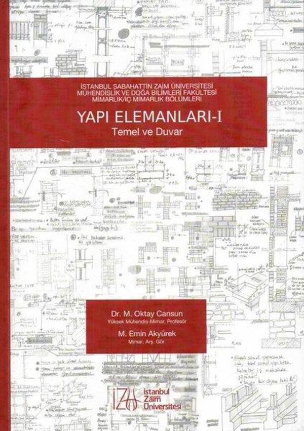 Yapı Elemanları 1-Temel ve Duvar - İstanbul Sabahattin Zaim Üniversitesi - Image 1