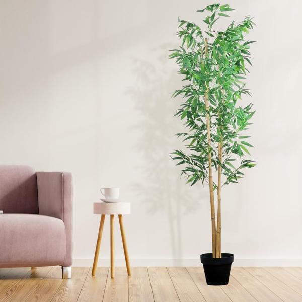 Netten Evime Yapay Ağaç 4 Gövdeli Bambu Ağacı 185 cm 1.Kalite Yapay Çiçek - Image 1
