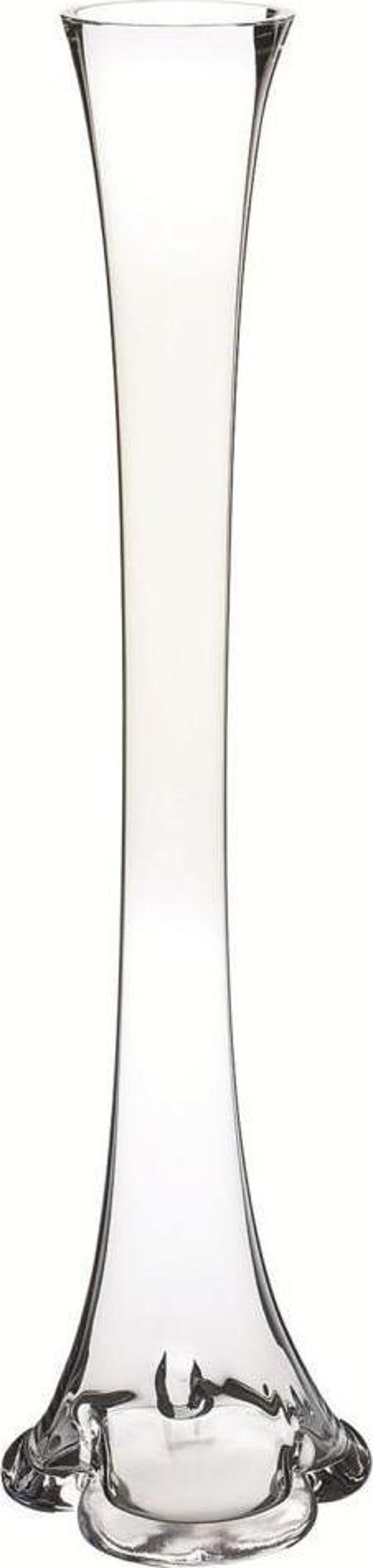 Netten Evime Fil Ayağı Vazo Cam Vazo 60cm İnce Belli Vazo - Image 1
