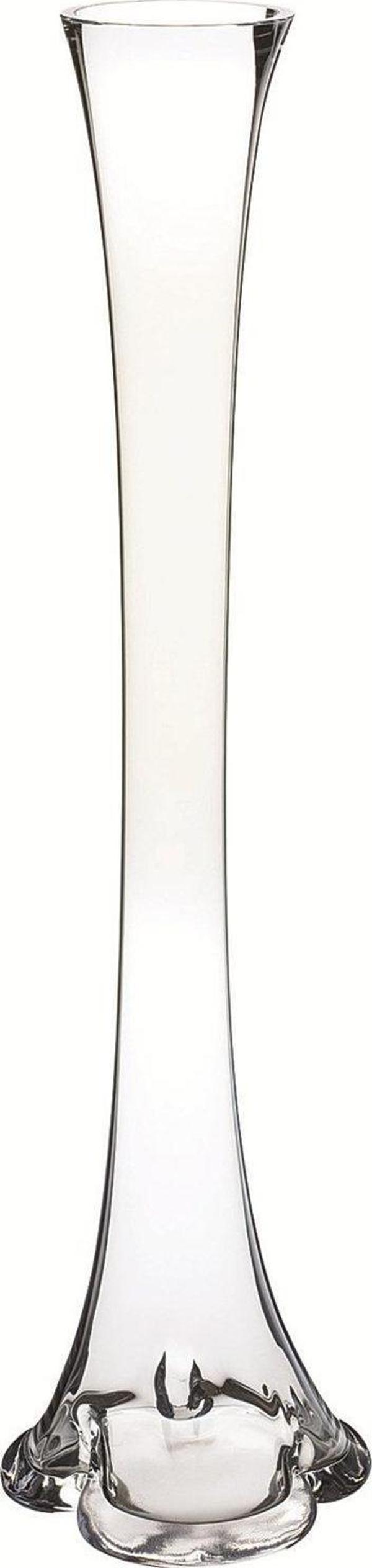 Netten Evime Fil Ayağı Vazo Cam Vazo 80cm İnce Belli Vazo - Image 1