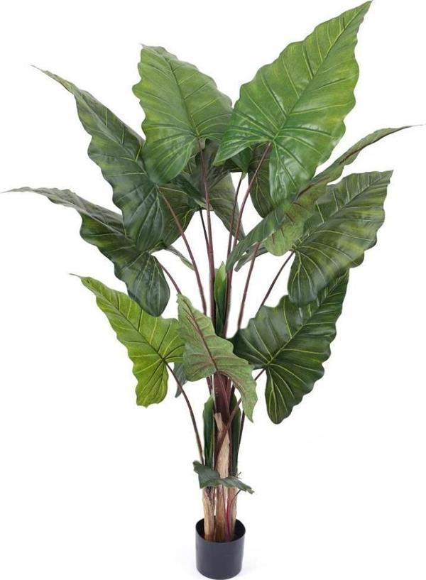 Netten Evime Yapay Ağaç Dev Fil Kulağı Taro Ağacı 170 cm 11 yaprak - Image 1