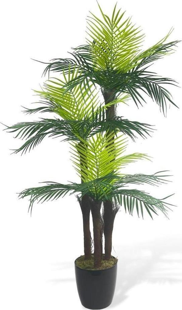 Nettenevime Yapay Ağaç Palmiye 3Katlı 27Yaprak 130x65cm - Image 1