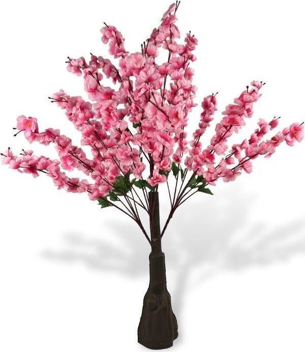 Netten Evime Yapay Ağaç Pembe Japon Kiraz Çiçeği Hazır Gövdeli Bahardalı Ağacı 100cm Sakura Çiçeği - Image 1