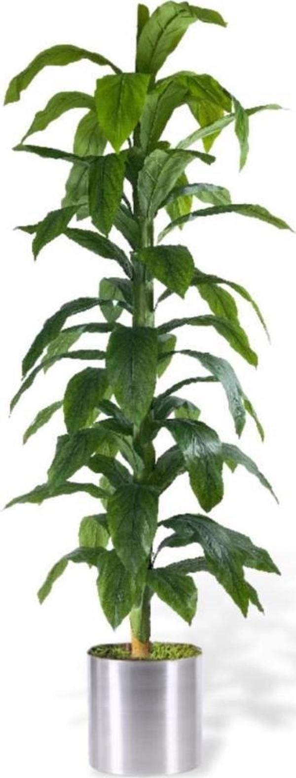 Netten Evime Yapay Ağaç Yukka Dracena 180*70cm Galvaniz Saksıda Salon Çiçeği Yapay Çiçek - Image 1