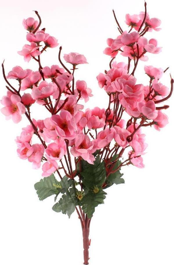 Netten Evime Yapay Çiçek Bahardalı Demeti Açık Pembe 40 cm  - Image 1