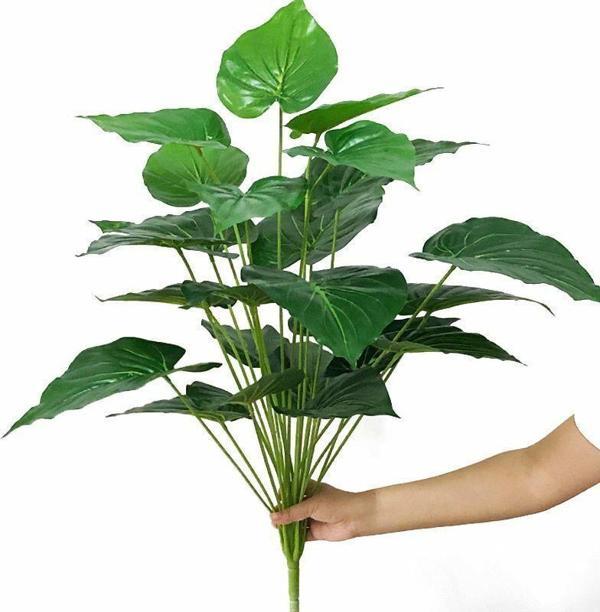 Netten Evime Yapay Çiçek Demet Pothos Yeşil 18Dal 70cm Salon Çiçeği Yapay Bitki - Image 1