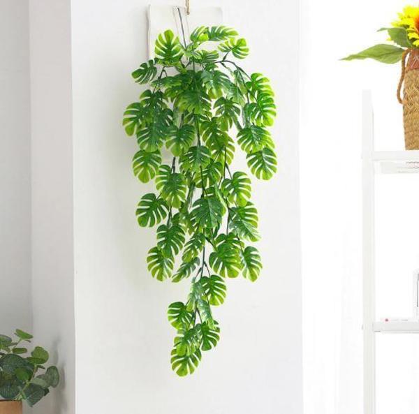 Netten Evime Yapay Çiçek Sarkan Monstera DeveTabanı 5 Dallı 70cm - Image 1