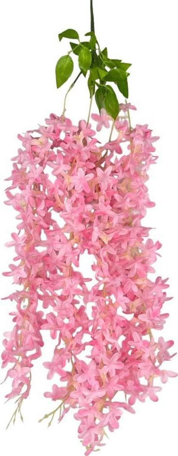 Netten Evime Yapay Çiçek Sarkan 4 Dallı Akasya 70cm PEMBE - Image 1