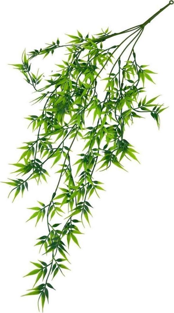 Netten Evime Yapay Çiçek Sarkan Bambu 60cm 5Dallı ty123 Yapay Sarmaşık Yeşil  - Image 1