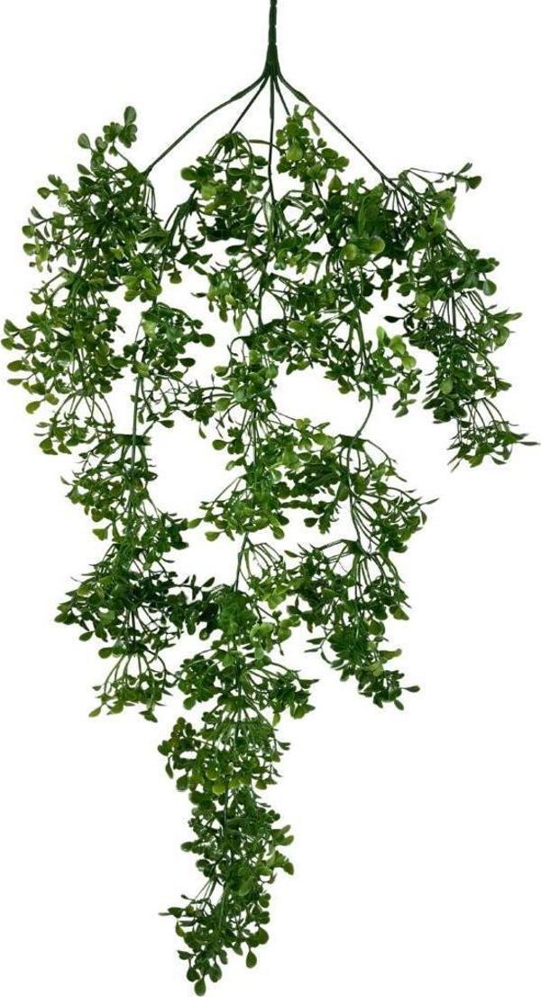 Netten Evime Yapay Çiçek Sarkan Çiçek Yeşil Fare Kulağı Şimşir Yapay Sarmaşık  60*30cm UV Katkılı Güneşe Dayanıklı - Image 1