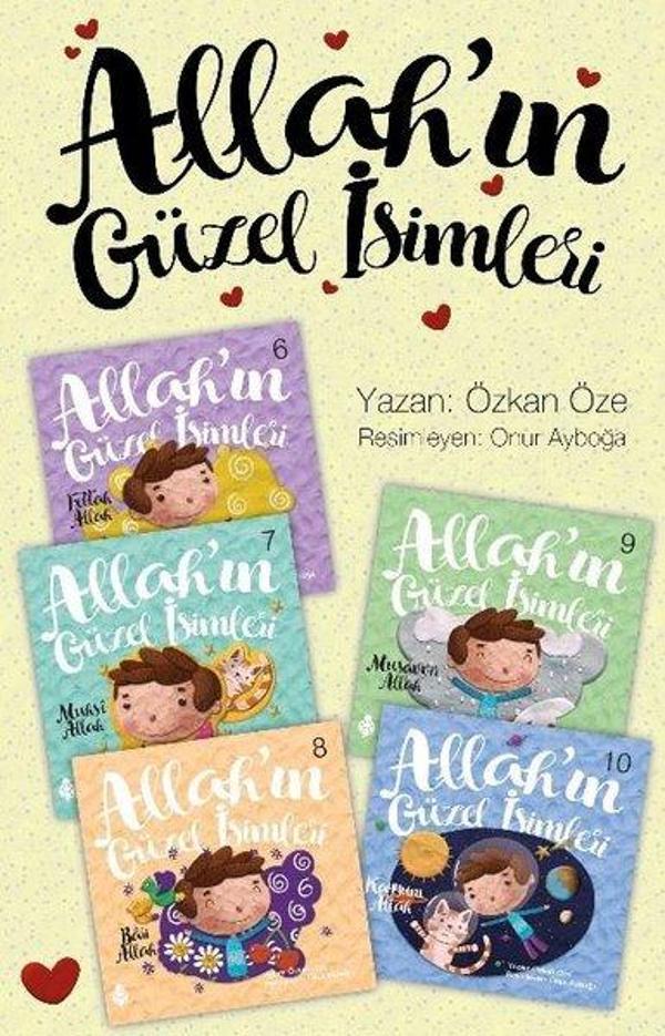 Allah'ın Güzel İsimleri 2.Set-5 Kitap Takım - Uğurböceği - Image 1