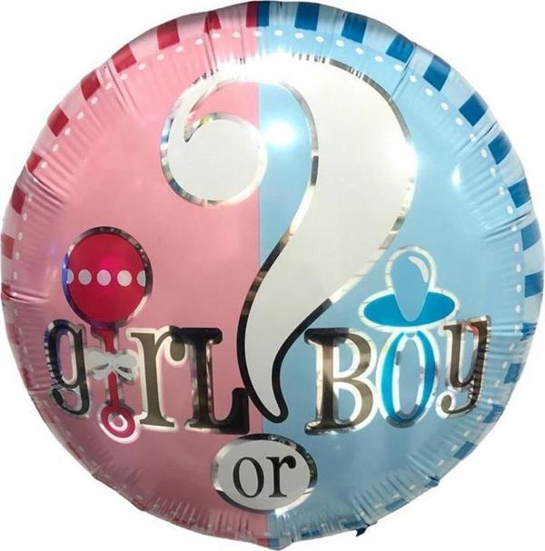 Helyuma Uyumlu Baby Shower Cinsiyet Belirleme Partisi Folyo Balonu Baby Shower Folyo Balon - Image 1
