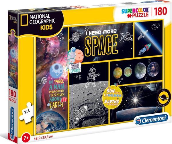 Clementoni - 180 Parça Puzzle National Geographic Kids - 2 - Image 1