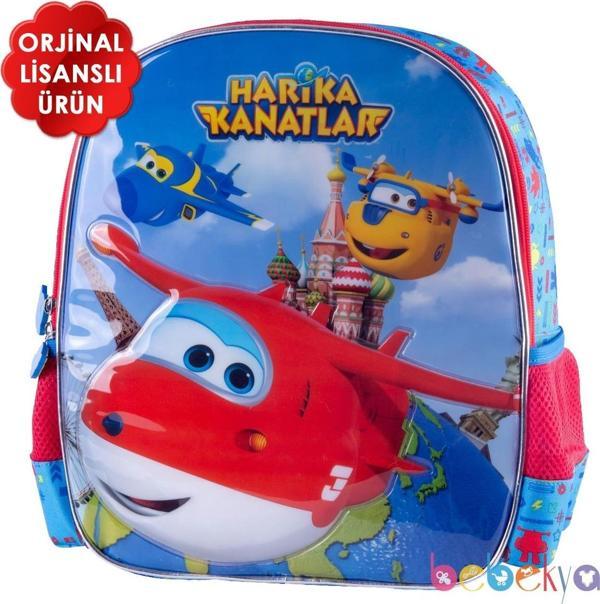 Hakan Çanta Lisanslı Harika Kanatlar Anaokulu Çantası Harika Kanatlar Anaokulu Sırt Çantası 89063 - Image 1