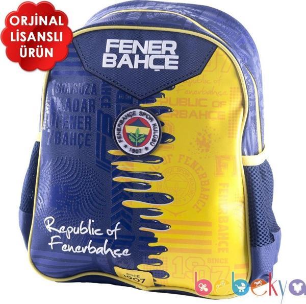 Hakan Çanta Lisanslı Fenerbahçe Anaokulu Çantası Fenerbahçe Anaokulu Sırt Çantası 87047 - Image 1