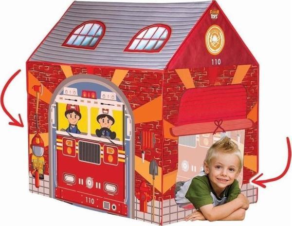 Homy İtfaiye Oyun Çadırı Portatif Oyun Evi - Image 1