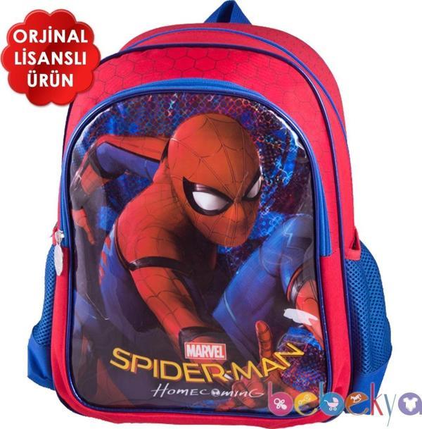 Hakan Çanta Lisanslı Spiderman İlkokul Çantası Örümcek Adam Sırt Çantası 89353 - Image 1