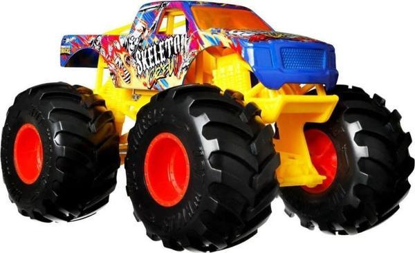 Hot Wheels Monster Trucks Arabalar SKELETON CREW 1:24 Hotwheels Monster Truck Araçları - Image 1