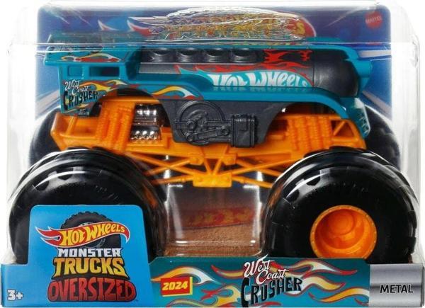 Hot Wheels Monster Trucks Arabalar WEST COAST CRUSHER 1:24 Hotwheels Monster Truck Araçları - Image 1