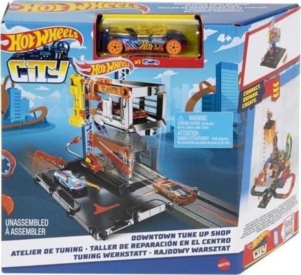 Hot Wheels Şehir Hayatı Serisi Hotwheels Araba Bakım Merkezi Downtown Tune Up Shop - Image 1