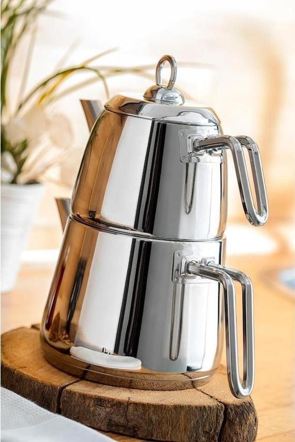 AMBOSS DİAMOND 4653 ORTA BOY ÇAYDANLIK ÇELİK SAPLI - Image 1