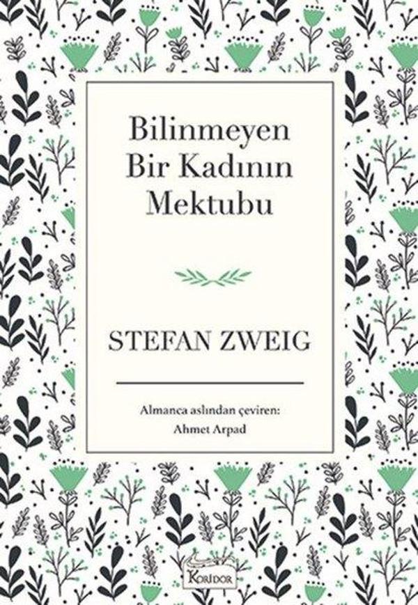 Bilinmeyen Bir Kadının Mektubu-Bez Ciltli - Koridor Yayıncılık - Image 1