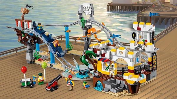 Lego Creator Korsan Hız Treni Büyük Lego Seti 923 Parçalı 3 ü 1 Arada Lego (3in1) - Image 1