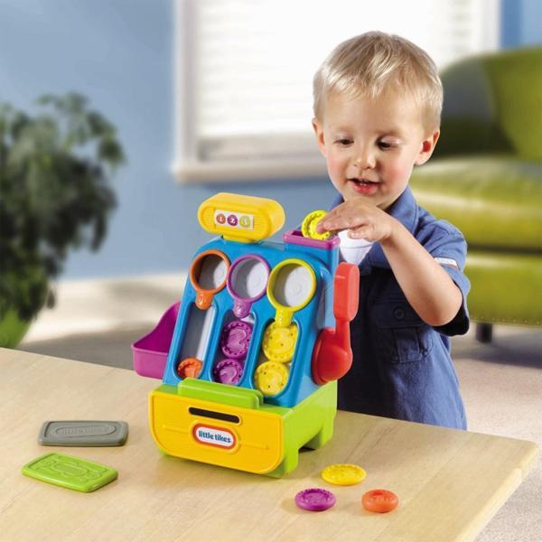 Little Tikes Etkileşimli Eğitici Oyuncak Yazar Kasa İnce Motor Becerisi Geliştiren Bebek Oyuncağı - Image 1
