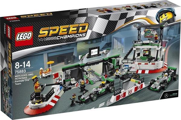 Lego Speed Mercedes Formula 1 İstasyonu Büyük Lego Seti 941 Parçalı - Image 1