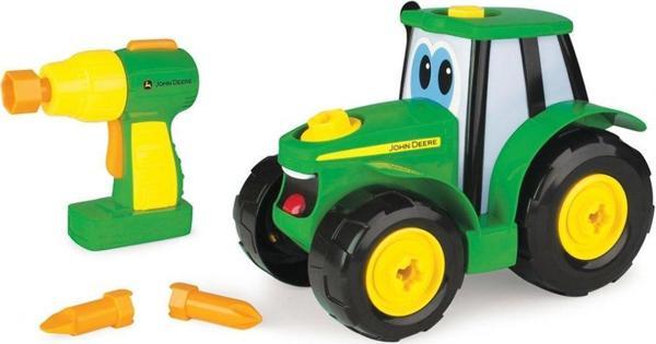 John Deere Oyuncak Matkapla Boz Yap Johnny Traktör Yeniden İnşa Edilebilen Traktör Yap Oyna Traktör - Image 1