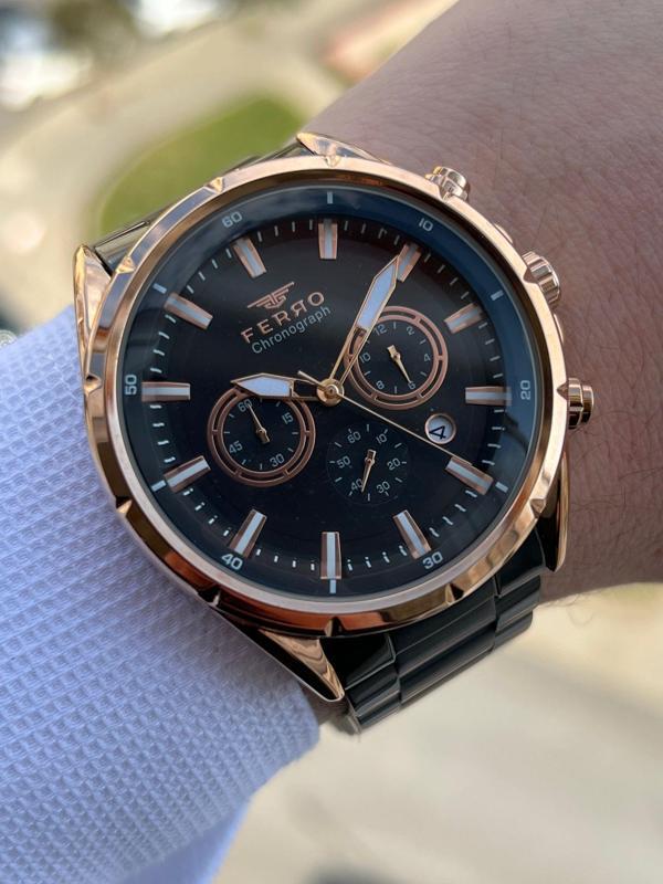 İç Fonksiyonları Aktif Chronograph 30 Mt Su Geçirmez Erkek kol Saat xf001 - Image 1