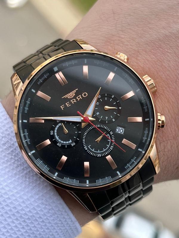 İç Fonksiyonları Aktif Chronograph 30 Mt Su Geçirmez Erkek kol Saat xf006 - Image 1