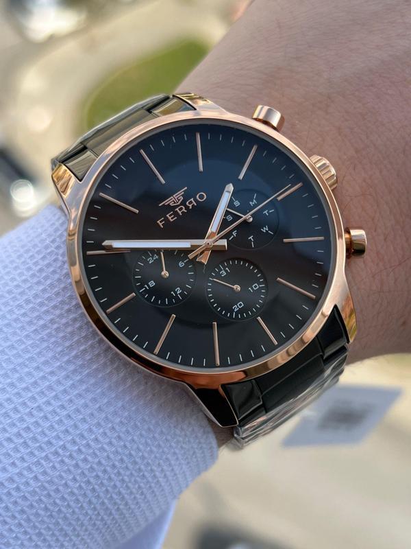 İç Fonksiyonları Aktif Chronograph 30 Mt Su Geçirmez Erkek kol Saat xf008 - Image 1