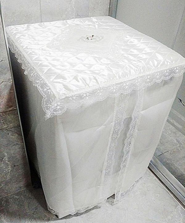 Dilex Ekru Çamaşır Makinesi Örtüsü - Image 1