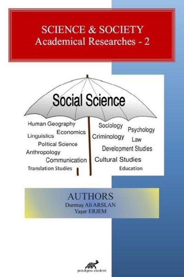 Science and Society-Academical Researches 2 - Paradigma Akademi Yayınları - Image 1