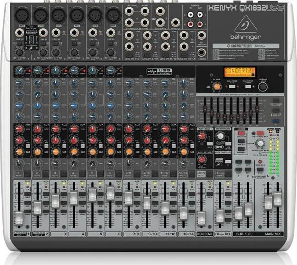 Behringer QX1832USB 18 Kanal Efektli Mikser - Image 1