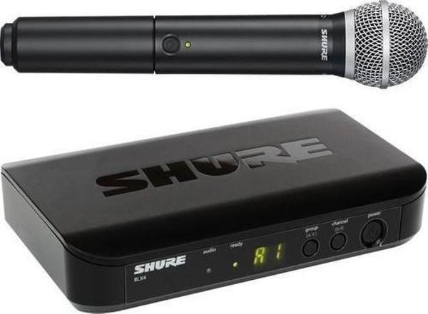 Shure BLX24RE/PG58 El Tipi Telsiz Mikrofon Sistemi - Image 1