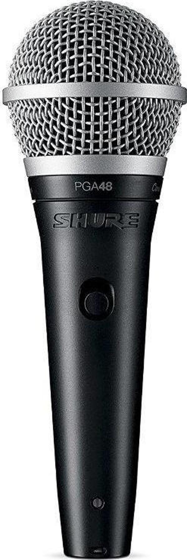 Shure PGA48 XLRE Cardioid Dinamik Solist Mikrofonu - Image 1