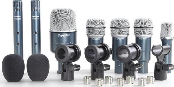 Superlux DRKB5C2MKII Davul Mikrofon Seti 7 Parça - Image 1