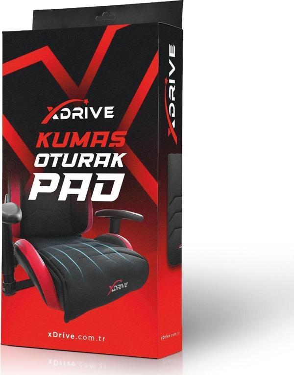 xDrive Premium Oturak Pad Kumaş Siyah - Image 1