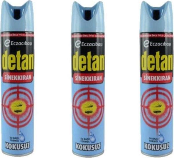 DETAN SİNEKKIRAN KOKUSUZ 275 ML x 3 ADET - Image 1