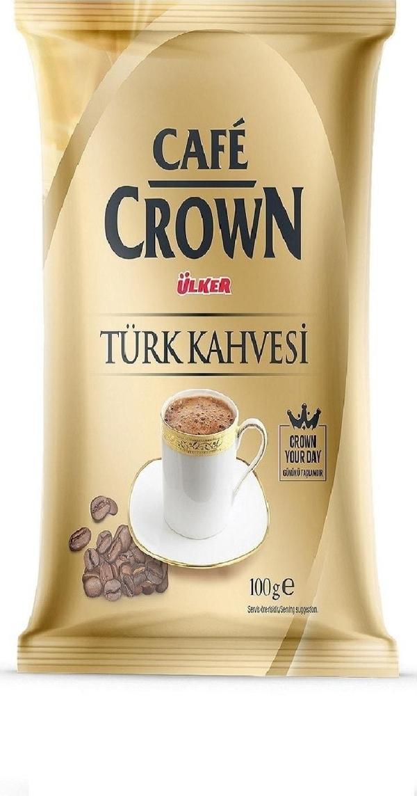 Cafe Crown Türk Kahvesi 100Gr X 12 Adet - Image 1